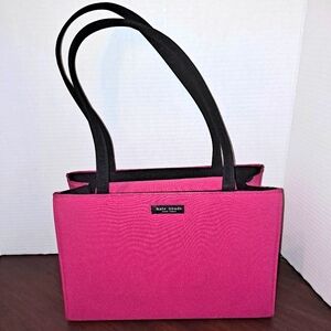 Kate Spade Vintage Hot Pink & Black Shoulder Bag